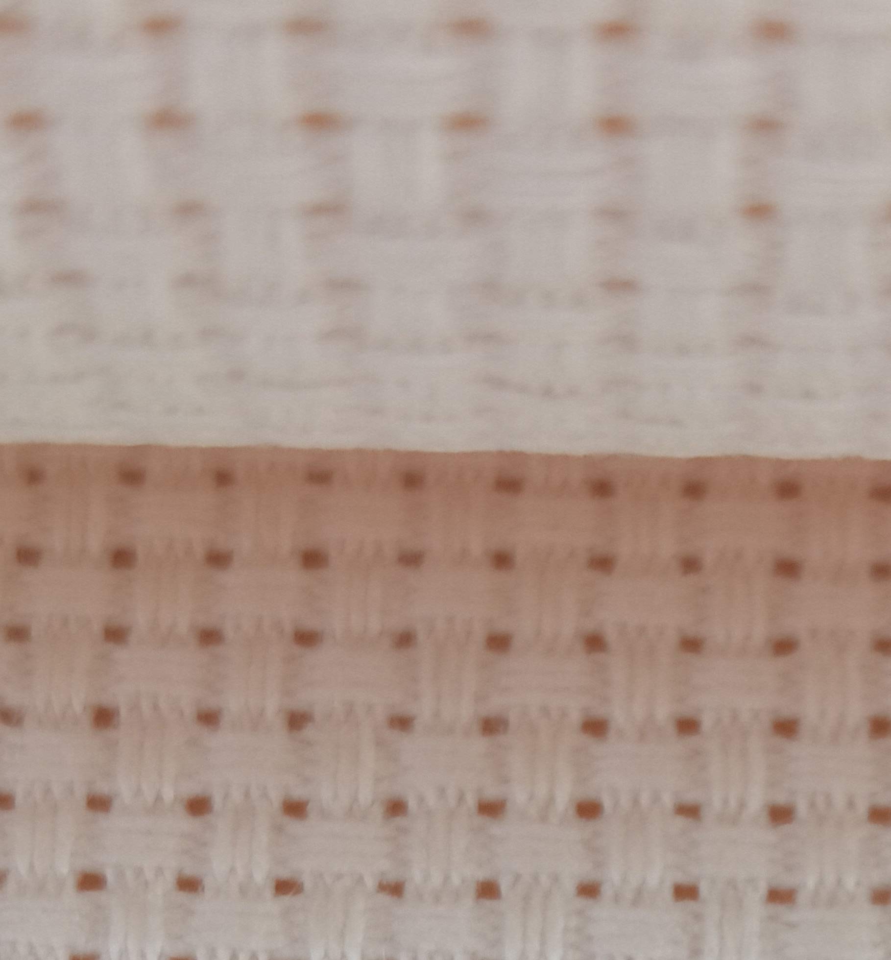 19" x 28" 11CT Counted Cotton Aida Cloth Cross Stitch Fabric (Cream)