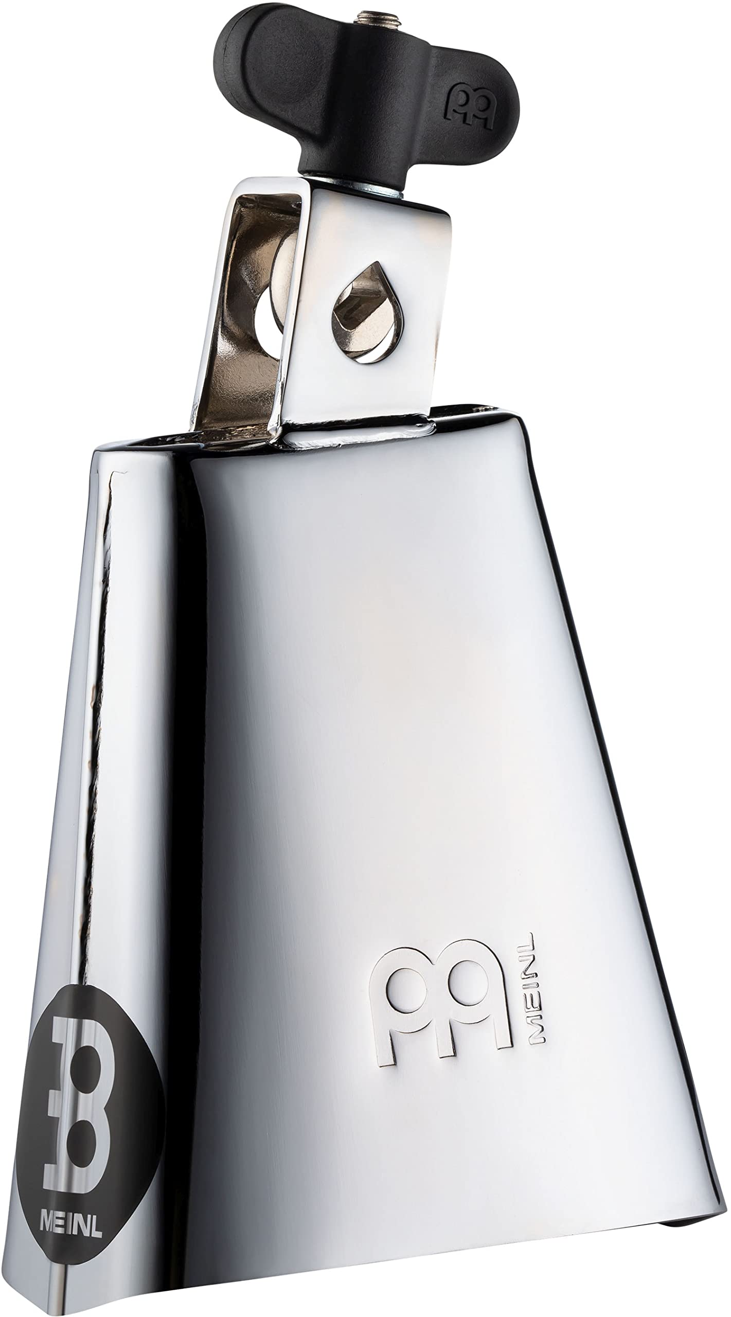 Meinl Percussion Chrome Timbales Cowbell - Very Small Idiophone - Length 4.5 Inches - Mountable - Steel, Chrome Polished (STB45L-CH)