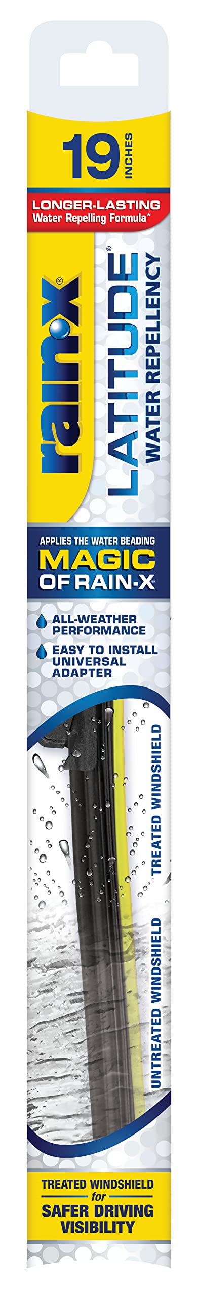 Rain-X 5079276-2 Latitude 2-IN-1 Water Repellency