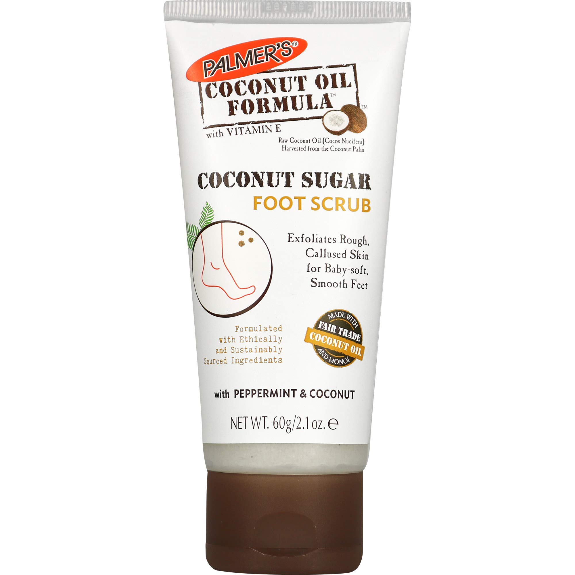 Palmers Coconut Sugar Foot Scrub 60g