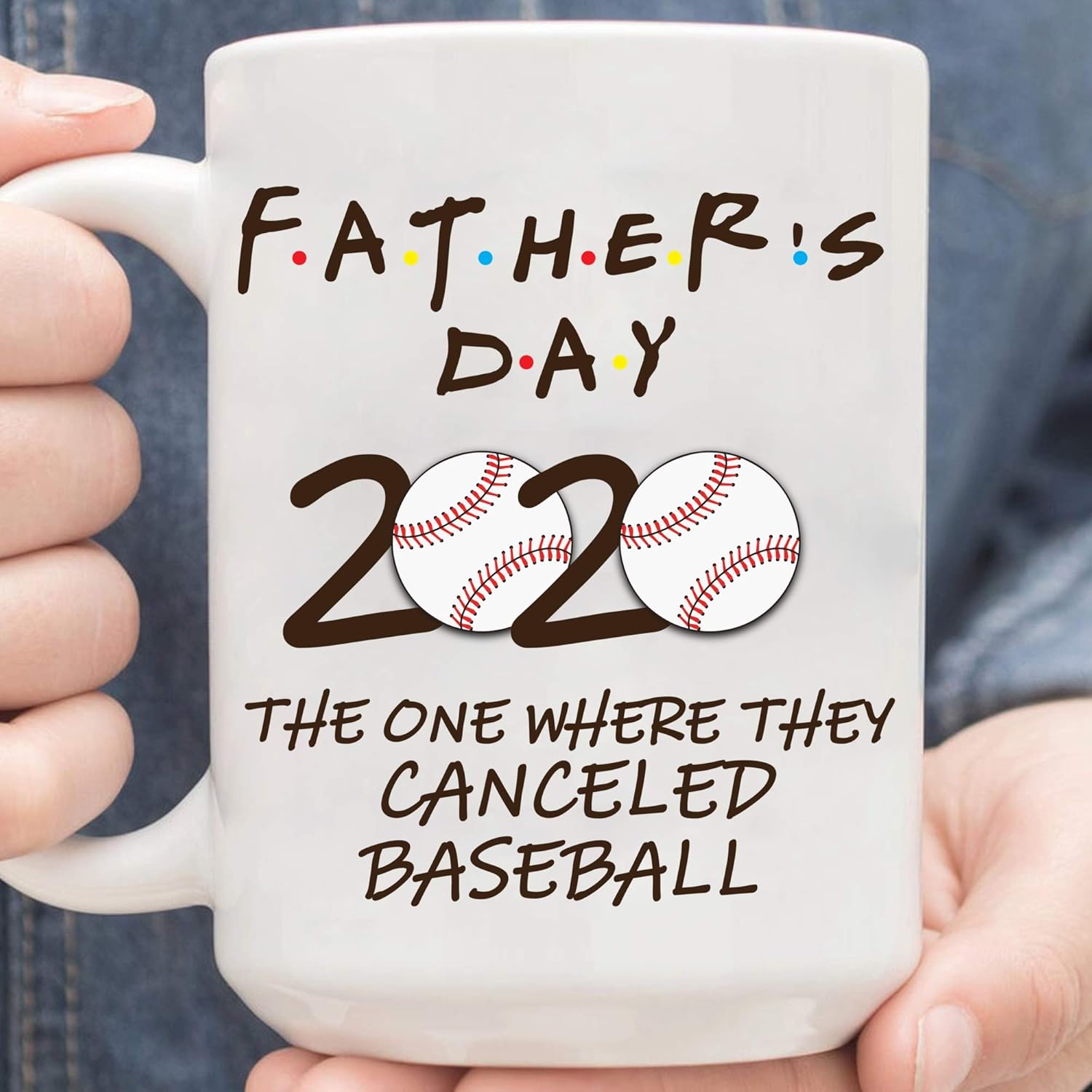 fathers day bat mug