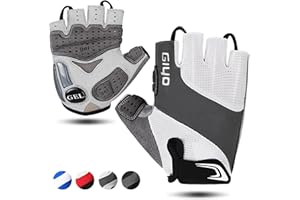 GERZHIUBN Bike Cycling Gloves Half Finger Bike Gloves Men Women for Fitness Cycling Training Outdoor Sports