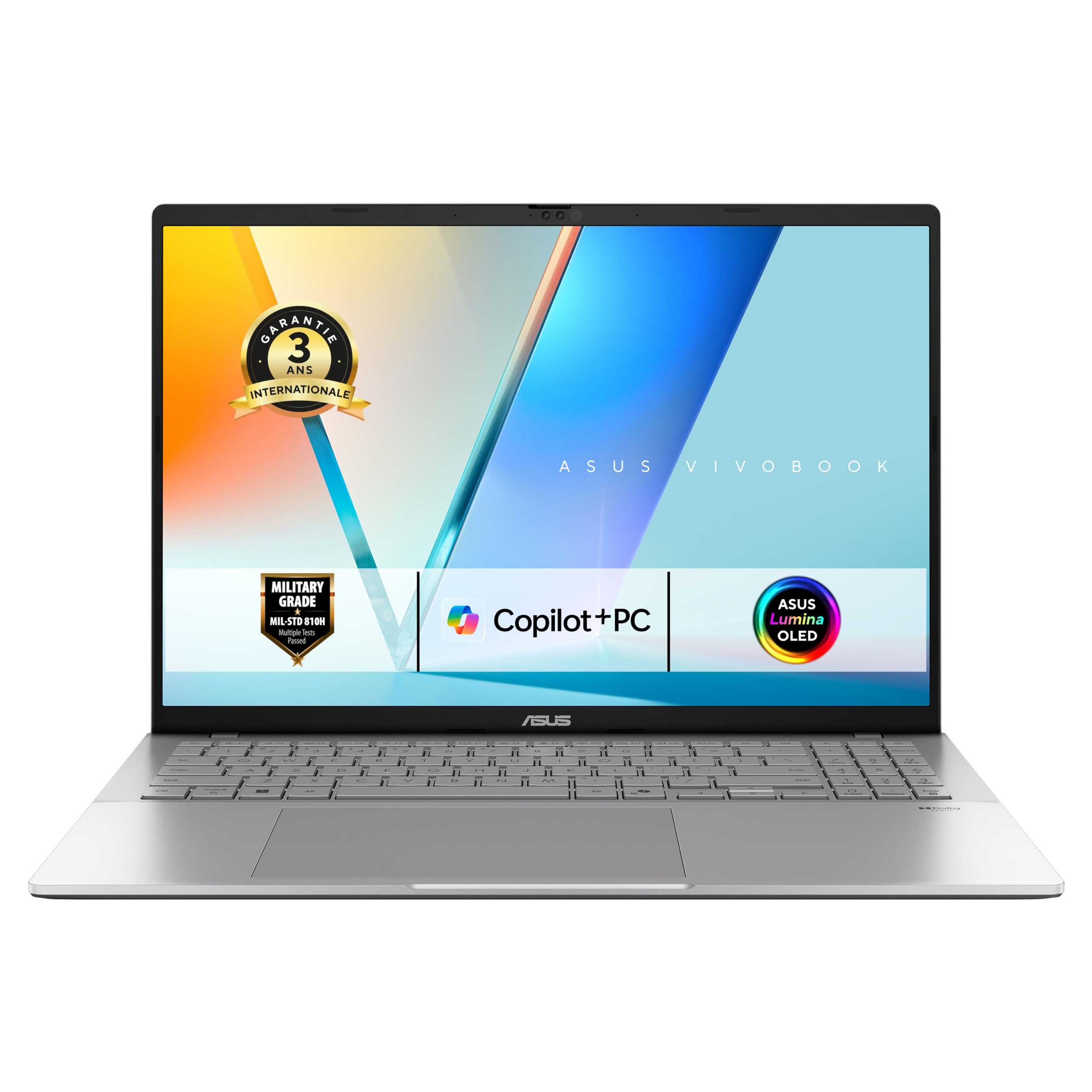 Asus Vivobook S16 M3607KA-SH011W 16" FHD OLED (AMD RyzenAI 7 350, 16GB DDR5, 1TB SSD, AMD RadeonGraphics, Windows 11 Home) - Tastiera AZERTY