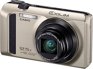 Casio High Speed Exilim Ex Zr300 Digital Camera Gold Ex Zr300gd Point And Shoot Digital Cameras Camera Photo 