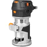WEN RT1460 6-Amp Handheld 1/4-Inch Variable Speed Laminate Trim Router for Woodworking