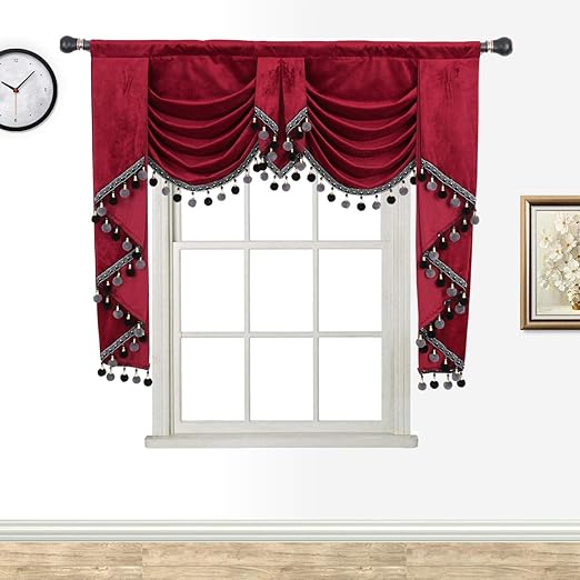Amazon Com Helen Curtain Dark Velvet Curtain Panels For Living