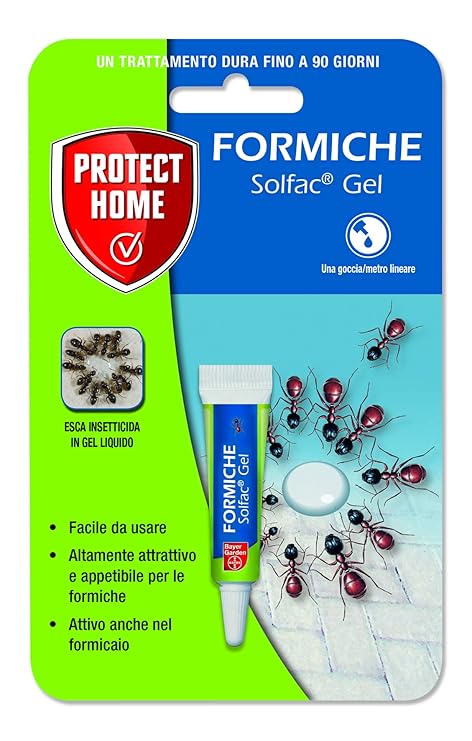 Bayer Garden Solfac Gel Formiche Esca Attrattiva In Tubetto Pronta Alluso Neutro 4 Gr