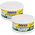 ABRO Superior Performance Polishing Compound, 10 oz., High-tech Shine Car Scratch Remover for Vehicles, Restorers Swirls and Scratches, Buffing Compound for Oxidized Finishes, Smooth, Reflect, Clean