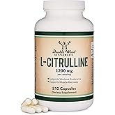 L Citrulline Capsules 1,200mg Per Serving, 210 Count (L-Citrulline Increases Levels of L-Arginine, Acts as a Nitric Oxide Booster) Muscle Recovery Supplement to Improve Muscle Pump by Double Wood