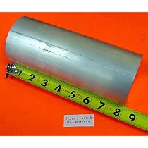 6" ALUMINUM 6061 -T6511 ROUND ROD 2" LONG Solid Extruded New Lathe Bar Stock