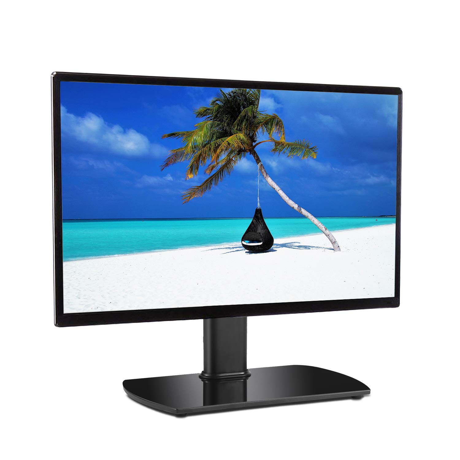 Dettagli Su Rfiver Supporto Tv Tavolo Universale Girevole Piedistallo Tv Porta 20 32