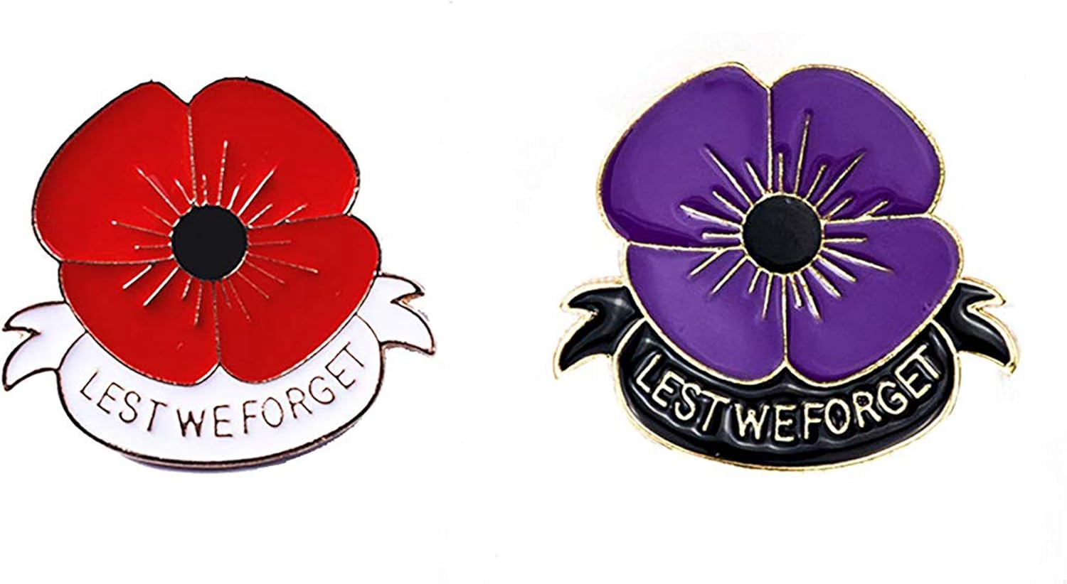 Amazon Com Caromay 2pc Red Poppy Brooch Pin Remembrance Memorial Veterans Day Enamel Broach Lest We Forget Purple Flower Lapel Pin Set Jewelry Amazon Com Caromay 2pc Red Poppy Brooch Pin Remembrance Memorial Veterans Day Enamel Broach Lest We Forget Purple Flower Lapel Pin Set Jewelry
