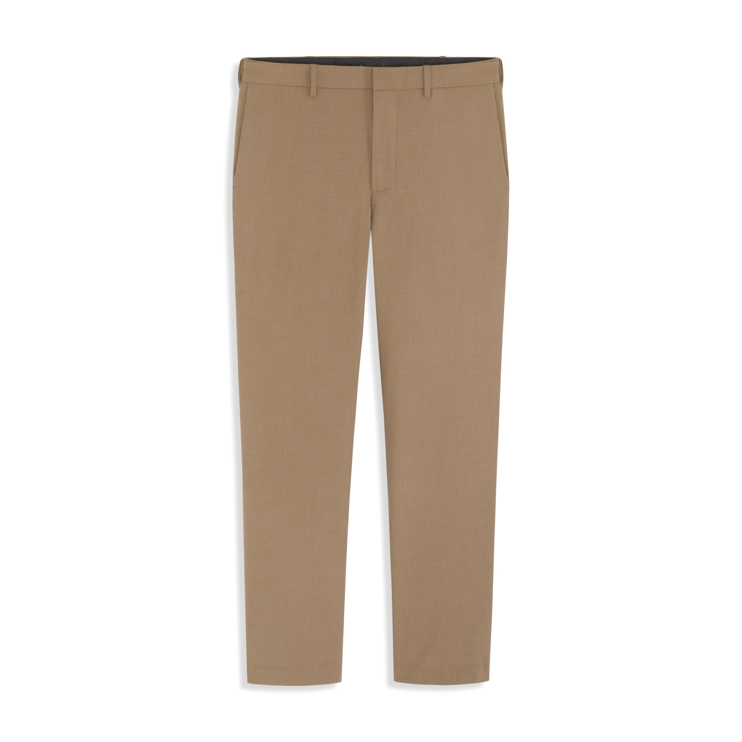 Van Heusen Men's Micro Hatch Soft Lux Straight Leg Pant, Tiger's Eye Khaki - Soft Lux, 29IN Image