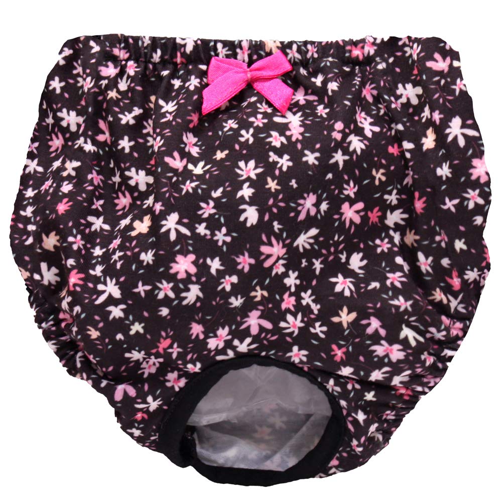 CROCI Hygienic Knickers Doggy Pants, Pink Rouches, 20/25 cm, X-Small