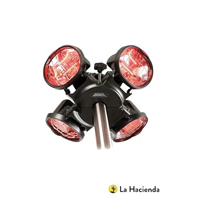heatmaster u3 popular 2kw umbrella patio heater Original SUNHEAT The large four piece aluminum reflector projects 46 2.0kW Heatmaster U3 Infra-red Parasol