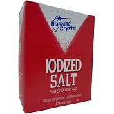 Diamond Crystal Table Iodized Salt, 4 Pound