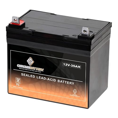 Mighty Max ML35-12 12V 35AH SLA Battery - 2-Pack Replacement For Power Patrol SLA1156