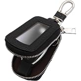Yuoyar Premium Leather Key Fob Case - Universal Car Key Holder