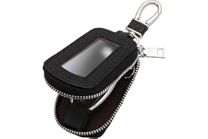 Yuoyar Premium Leather Key Fob Case - Universal Car Key Holder