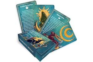 Prosperity Spells: Magic to Attract Wealth, Good Fortune, and Luck (36 Full-Color, Gilt-Edged Cards)