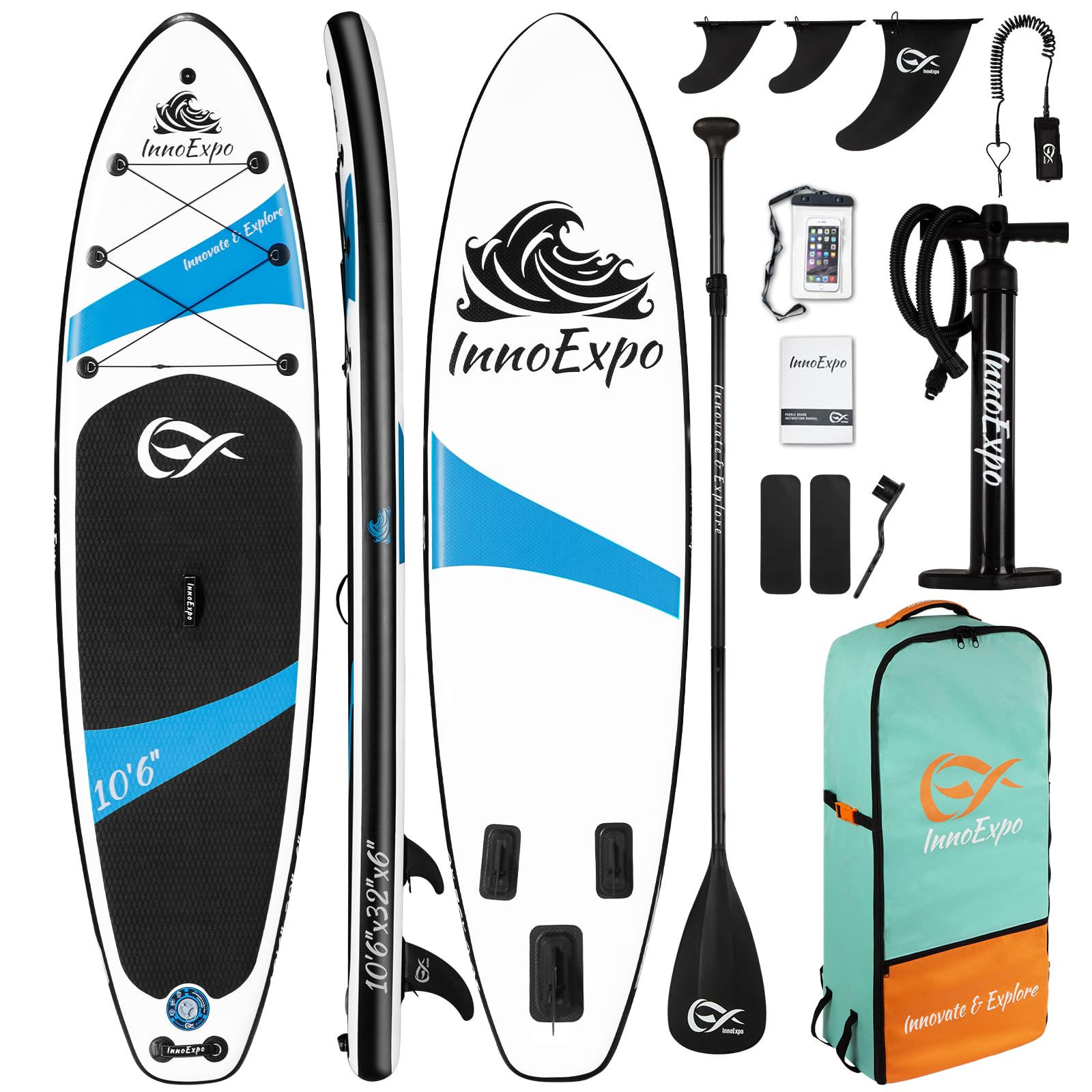 InnoExpo Inflatable Stand Up Paddle Boards with