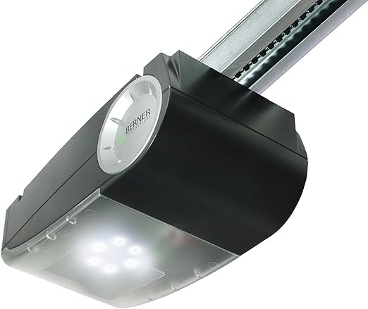 Berner Garaje GA 403 Incluye riel Receptor de radio y emisor manual