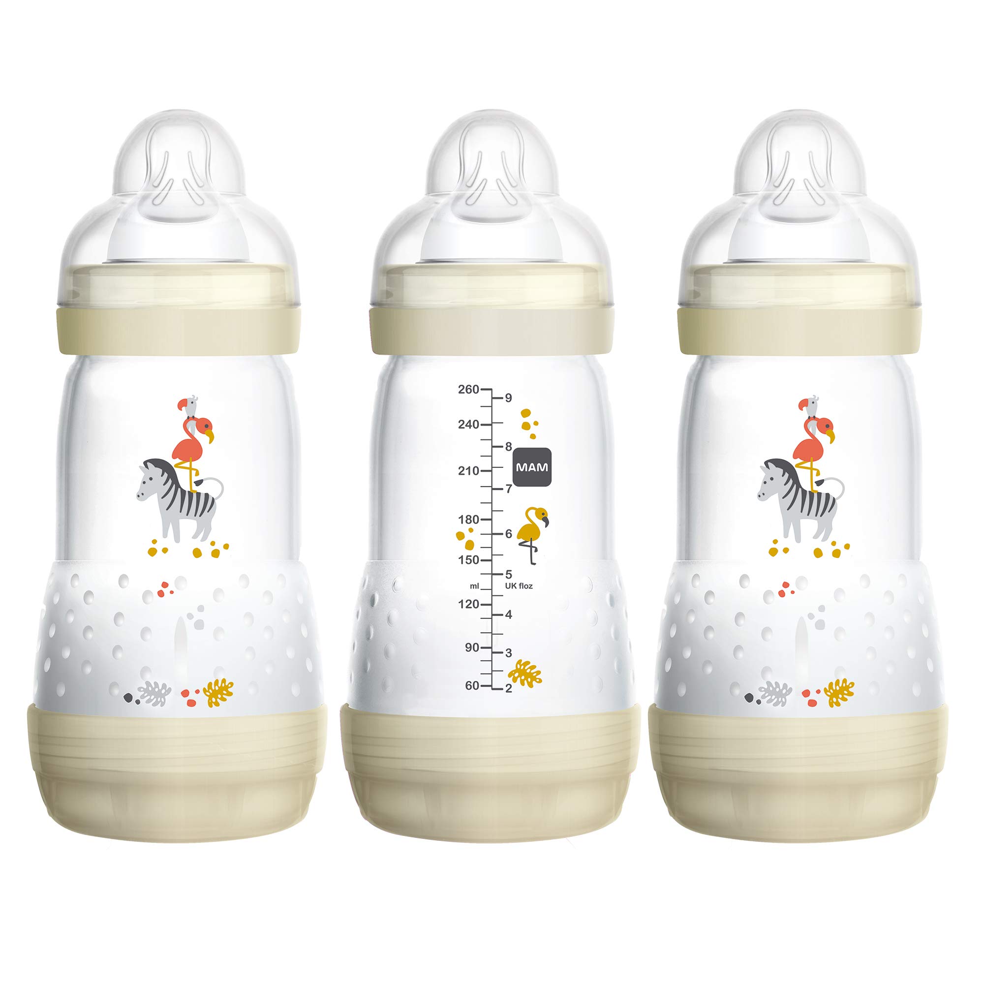 MAM Baby Bottles for Breastfed Babies, MAM Bottles Anti