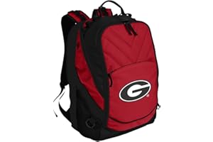 BROAD BAY Georgia Bulldogs Backpack University of Georgia Laptop Computer Bags (Red)