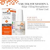 NailTek Foundation II Base Coat .5 oz - Fills Ridges Strengthens Nails view 3