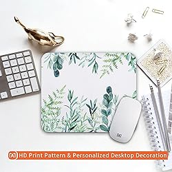 Armanza Square Mouse Pad Green Grass, Personalized