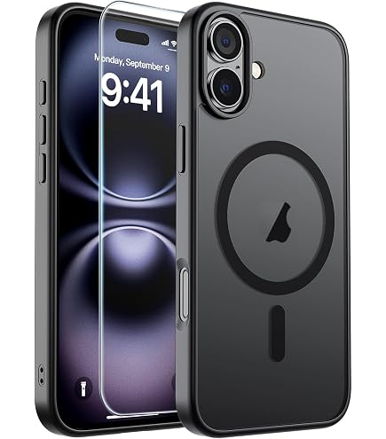 Amazon.com: Apple iPhone 16, 256GB, Black - Unlocked (Renewed