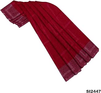 PEEGLI Vestido de Moda de la Vendimia Sari Indio Mezcla de Seda de