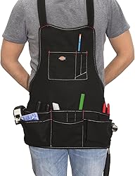 Dickies 16-Pocket Workshop Bib Apron, Durable