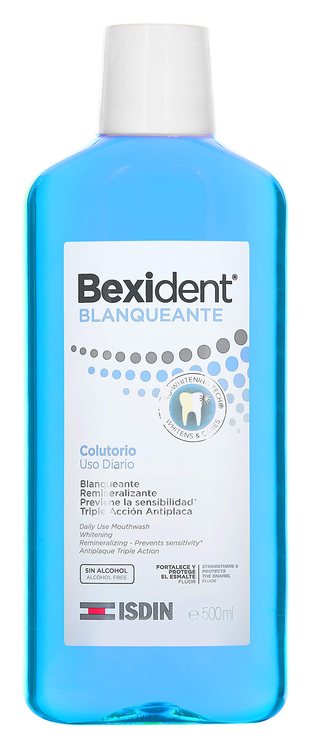 ISDIN Bexident Whitening Moisturizer, Whitening and Stain Action, Daily Use, 1 x 500 ml