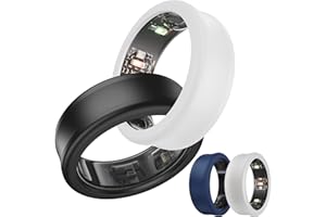 DDJ [4 Pack Ultra -Thin Silicone Cover for Samsung Galaxy Ring, Protector for Oura Rings/RingConn/UltraHuman Ring AIR Sizing Kit, Sizing S for Rings 5/6/7/8/9/10 (White/Black/Blue/Transparent)4.0 out of 5 stars 1491 offer from $6.99