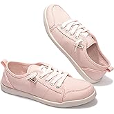 Womens Slip On Shoes, Canvas Tennis Shoes for Women with Arch Support, Classic Casual Fashion Sneaker Shoes Walking