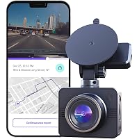 Nexar Beam GPS - Full HD 1080p Dash Cam with WiFi, Parking Mode. 64 GB SD Card Included and Unlimited Cloud Storage…