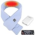 Oriduxx Heated Scarf Electric Heat Scarves with Heating Pad Rechargeable Heated Shawl Neck Warmer with Powerbank for Women Men Kids