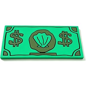 Cartoon Ocean Shell Pattern 3D Printed Credit Card Protector Sleeve | NFC Signal Blocking, 2 Size Options, Split Detachable D