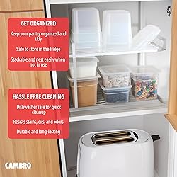 Cambro Food Storage Storage Containers with Lids
