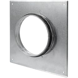 Duct Connector Flange - 6 Inch Ducting - Galvanized