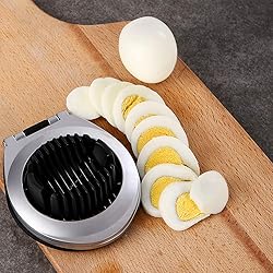 Egg Slicer, BIBURY Egg Slicer for Hard Boiled