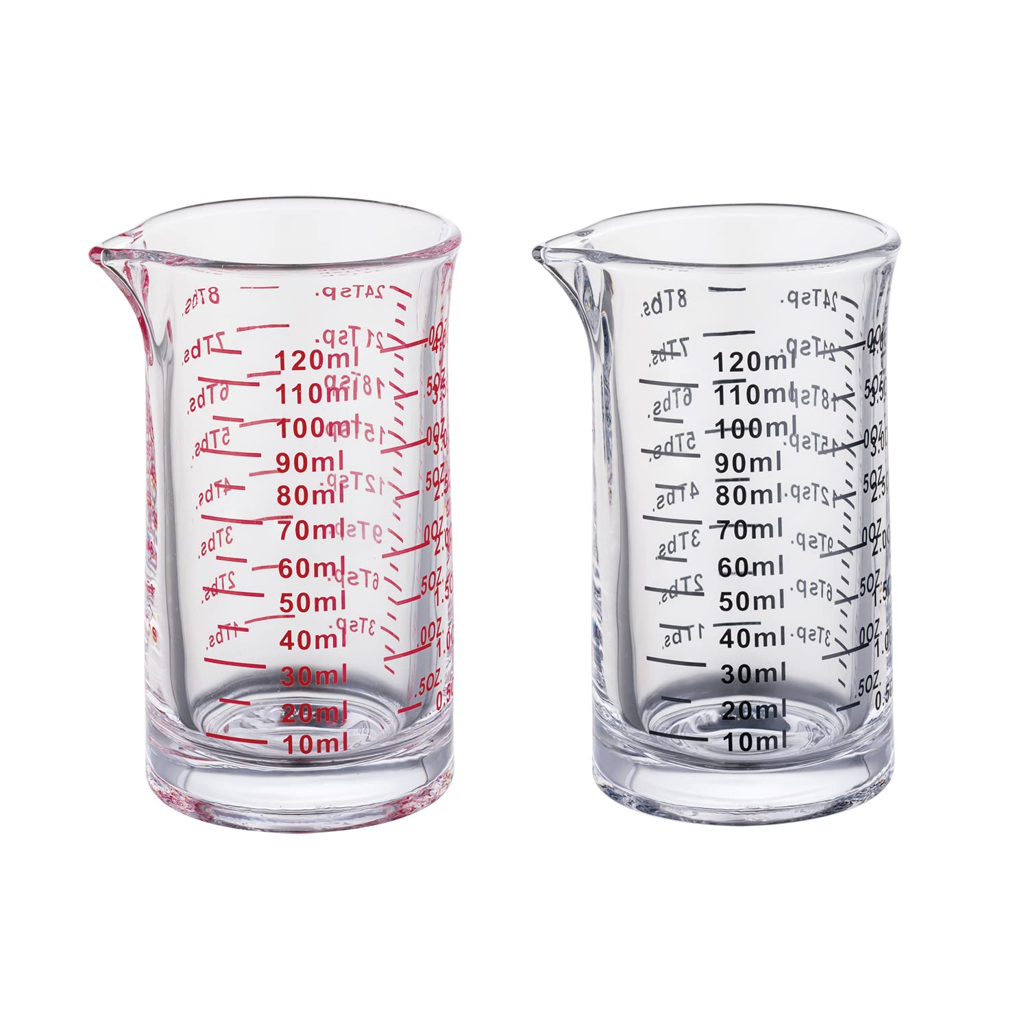 Ackers Shot Glass Measuring Cup 4 Ounce/120ML
