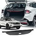 OPS AOTO Cargo Cover for Kia Seltos 2024 Accessories, Retractable Trunk Cover for 2024 Kia Seltos Accessories Privacy Screen Retractable Luggage Security Shield Shade