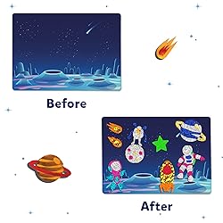 Skillmatics Foil Fun - Space, No Mess Art for