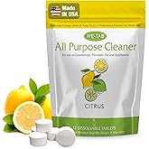 All Purpose Cleaner Concentrate Refill, Multi Surface Clean Refill, Non-toxic Cleaning Tablets 12-pack. Makes 192 fl oz (12x16Fl oz) Bottles of Spray Cleaner for Household, Bathroom &amp; Kitchen Cleaning