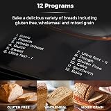 Tower T11003 2 lb Digital Bread Maker with 12 Programs & Delay Timer view 3