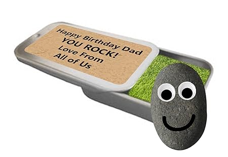 Tin Stones Personalised Parents Keep Calm Rock On Gift Fun