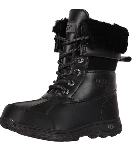 Amazon.com: UGG Kids' K Adirondack Boot Xxv Pull On Boot, Black
