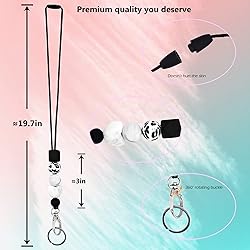 BIHRTC Lanyards for Keys Retractable Badge Holders
